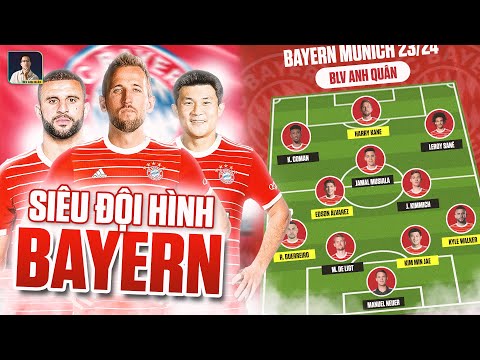 Đội hình Bayern Munich 2023 - 2024 gây ấn tượng lớn